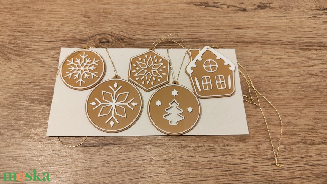 Karácsonyfadísz  - karácsony - karácsonyi lakásdekoráció - karácsonyfadíszek - Meska.hu