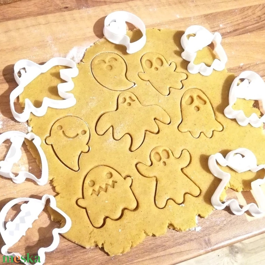 !Akció! Halloween-i mézeskalács-, keksz kiszúró forma szettben - otthon & életmód - konyhafelszerelés, tálalás - sütés, főzés - sütikiszúró - Meska.hu