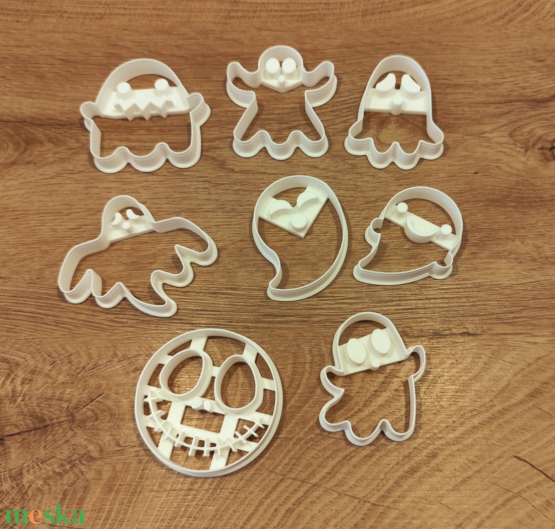 !Akció! Halloween-i mézeskalács-, keksz kiszúró forma szettben - otthon & életmód - konyhafelszerelés, tálalás - sütés, főzés - sütikiszúró - Meska.hu