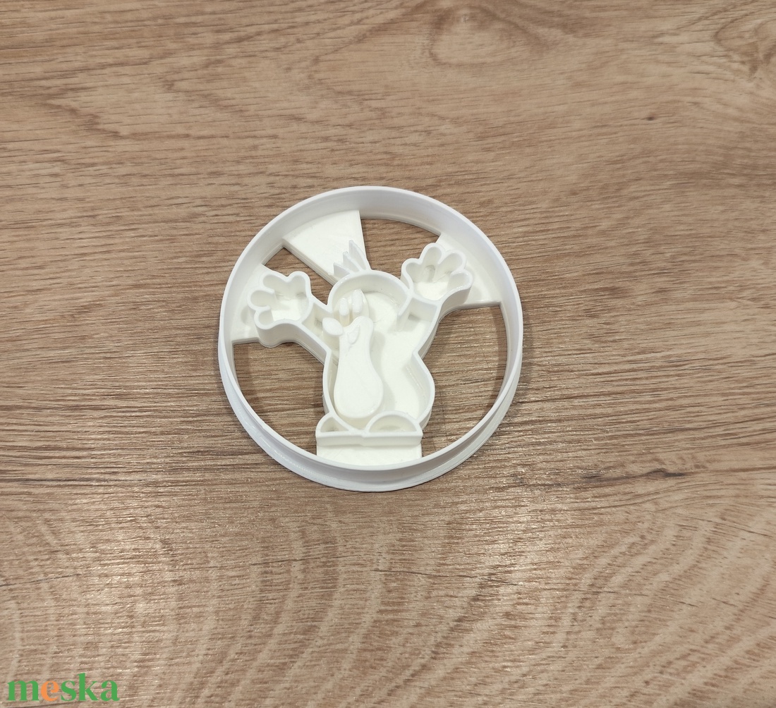 ! Akció! Kisvakondos sütemény kiszúró forma - ünnepi díszek, dekorációk - húsvéti díszek és dekorációk - húsvéti sütikiszúró - Meska.hu