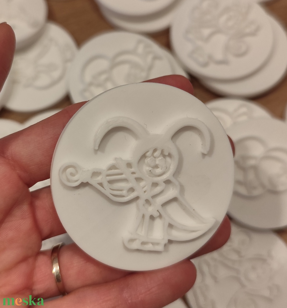 !Akció! Bogyó és Babócás pecsétes nyomda gyurmához - otthon & életmód - papír, írószer - pecsétek - gyurmapecsét - Meska.hu