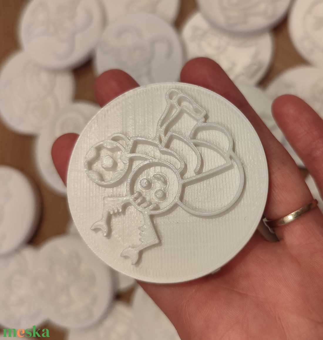 !Akció! Bogyó és Babócás pecsétes nyomda gyurmához - otthon & életmód - papír, írószer - pecsétek - gyurmapecsét - Meska.hu