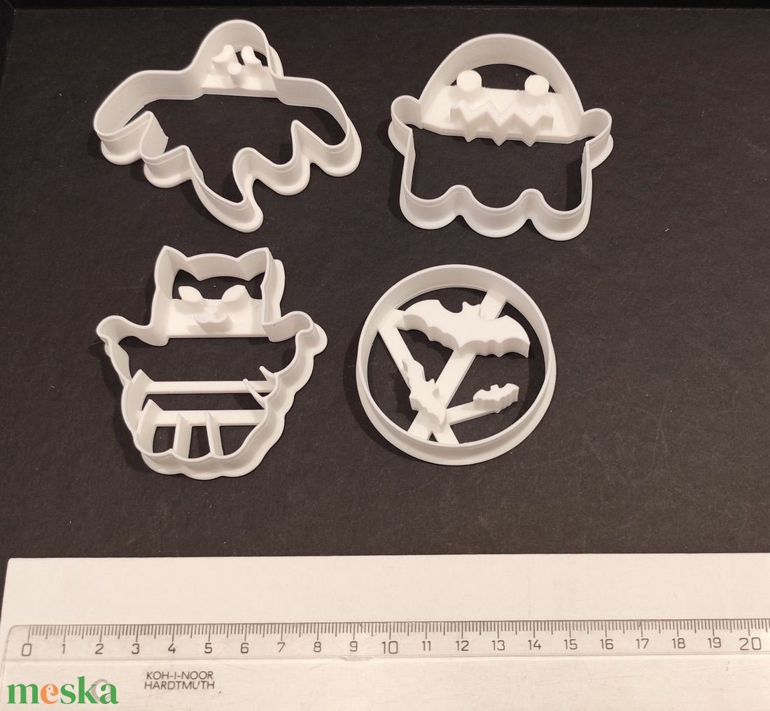 !Akció! Halloween-i mézeskalács-, keksz kiszúró forma szettben - otthon & életmód - konyhafelszerelés, tálalás - sütés, főzés - sütikiszúró - Meska.hu