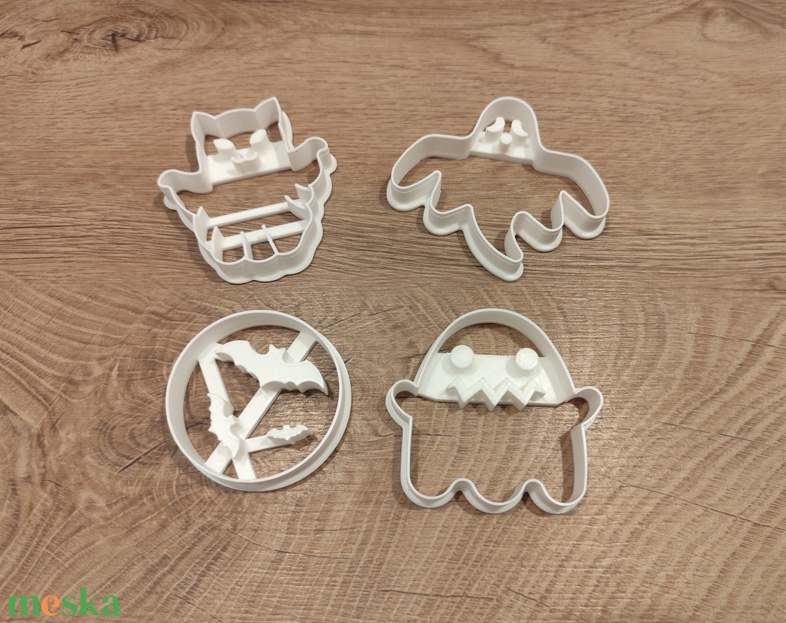 !Akció! Halloween-i mézeskalács-, keksz kiszúró forma szettben - otthon & életmód - konyhafelszerelés, tálalás - sütés, főzés - sütikiszúró - Meska.hu