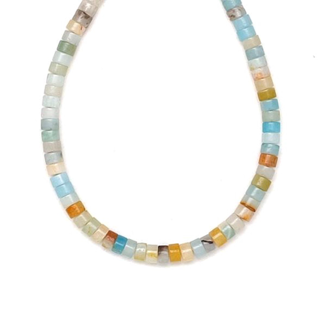 Amazonit korong 4-5x2-3mm  ékszerkészítő alapanyag (füzér) - kellékek & szerszámok - ásvány alapanyag - ásványfüzér - Meska.hu