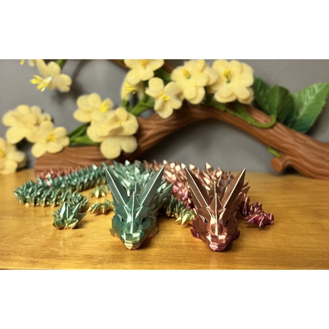 3d nyomtatott kristály sárkány - játék & sport - plüssállat & játékfigura - más figura - Meska.hu