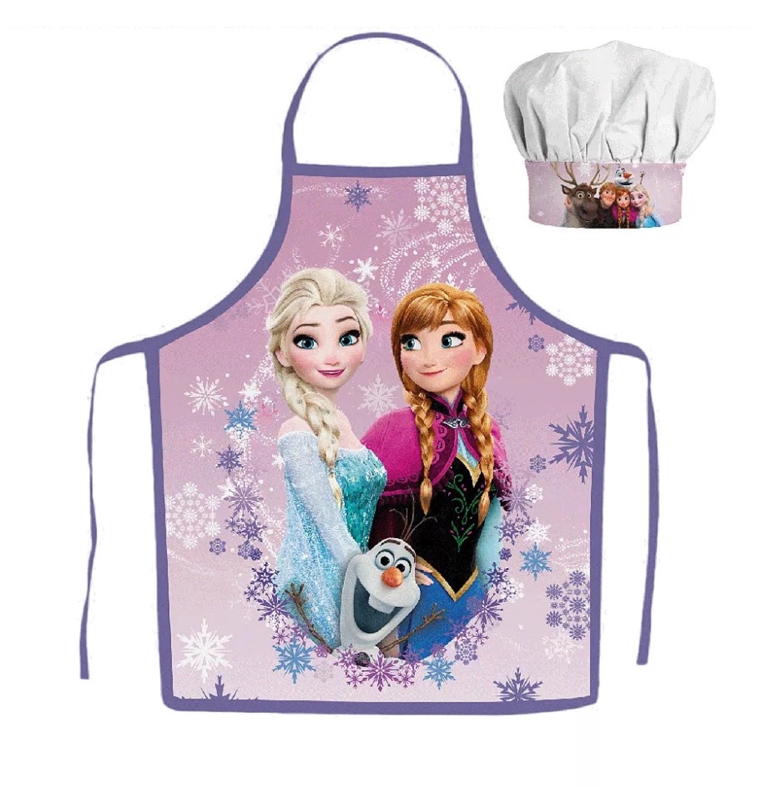 Disney jégvarázs gyerek kötény és kuktasapi -  - Meska.hu