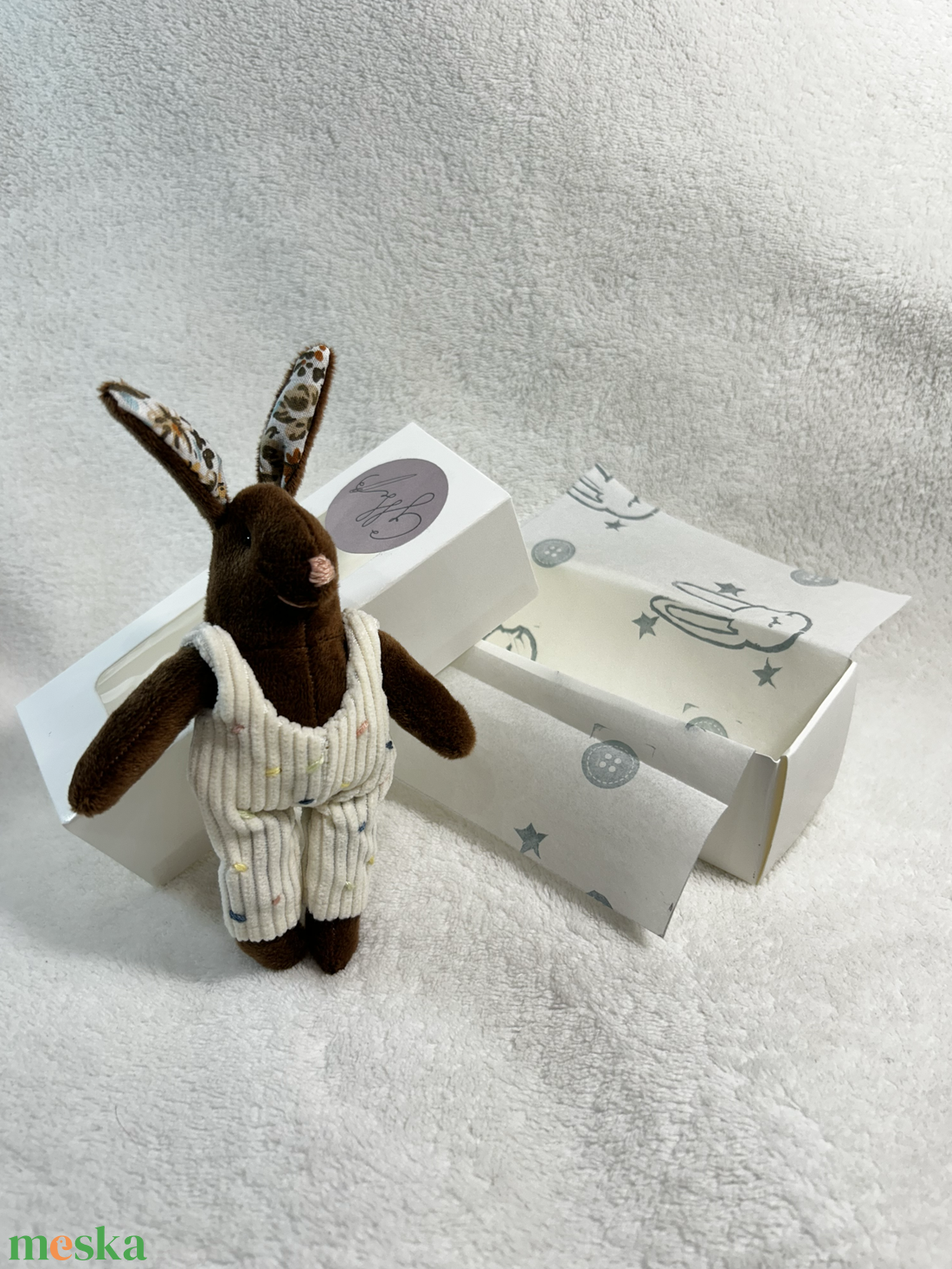 Csoki Nyuszi Plüss - játék & sport - plüssállat & játékfigura - nyuszi - Meska.hu