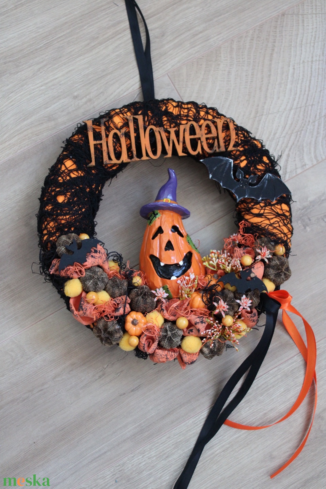Halloween-i ajtódísz - otthon & életmód - dekoráció - halloween - halloweeni ajtódíszek és ablakdíszek - Meska.hu Halloween-i ajtódísz - otthon & életmód - dekoráció - halloween - halloweeni ajtódíszek és ablakdíszek - Meska.hu