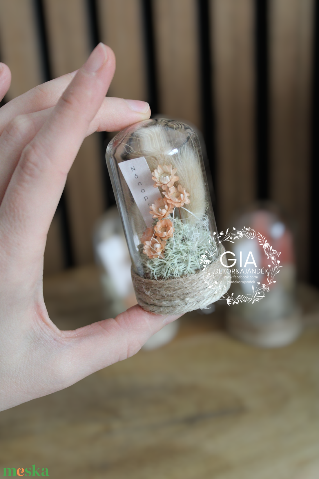 Apró, kedvesség nőnapra - otthon & életmód - dekoráció - asztal és polc dekoráció - díszüveg - Meska.hu