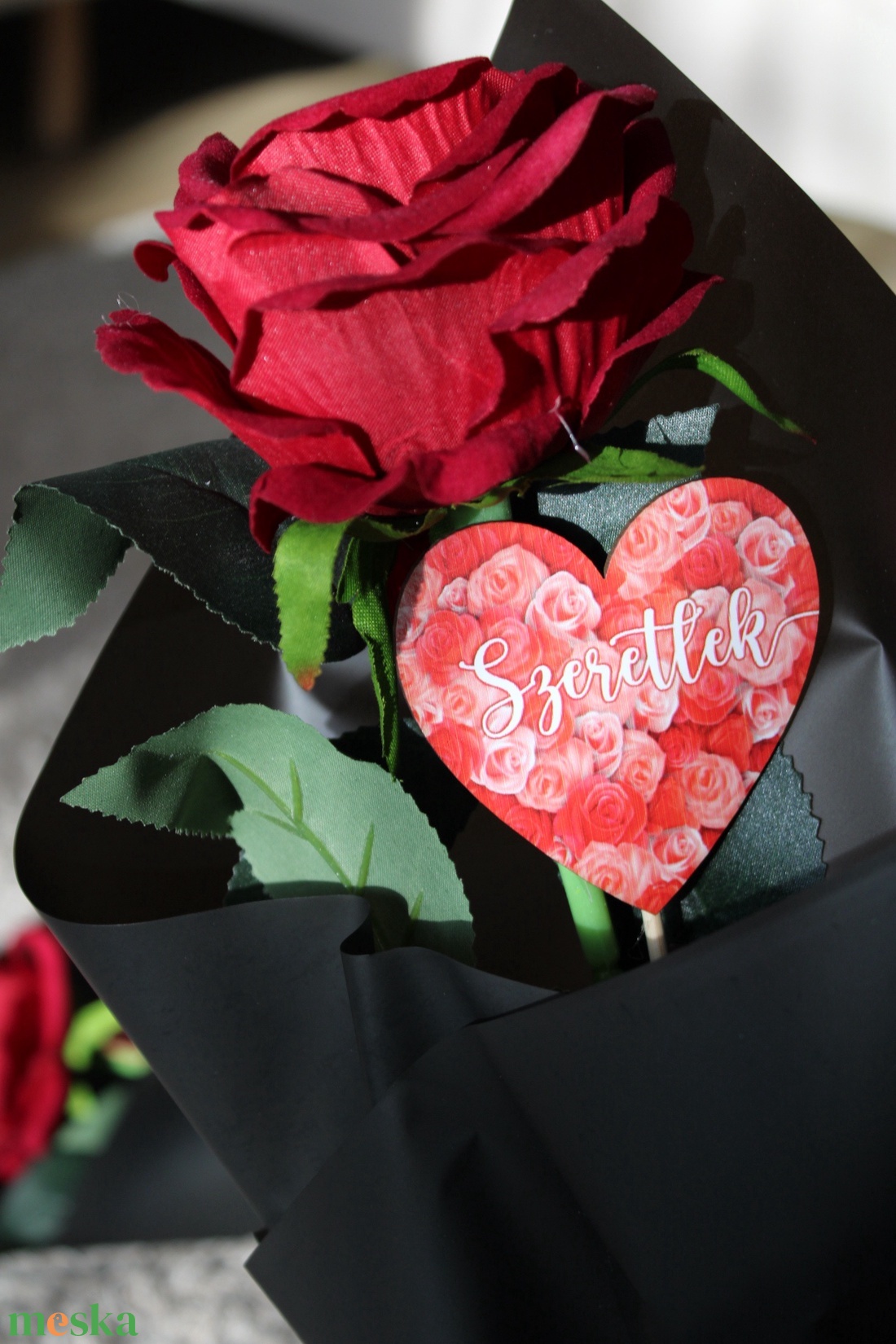 Rózsa Valentin -napra - otthon & életmód - virágdekoráció - virágok - szálas virág - Meska.hu