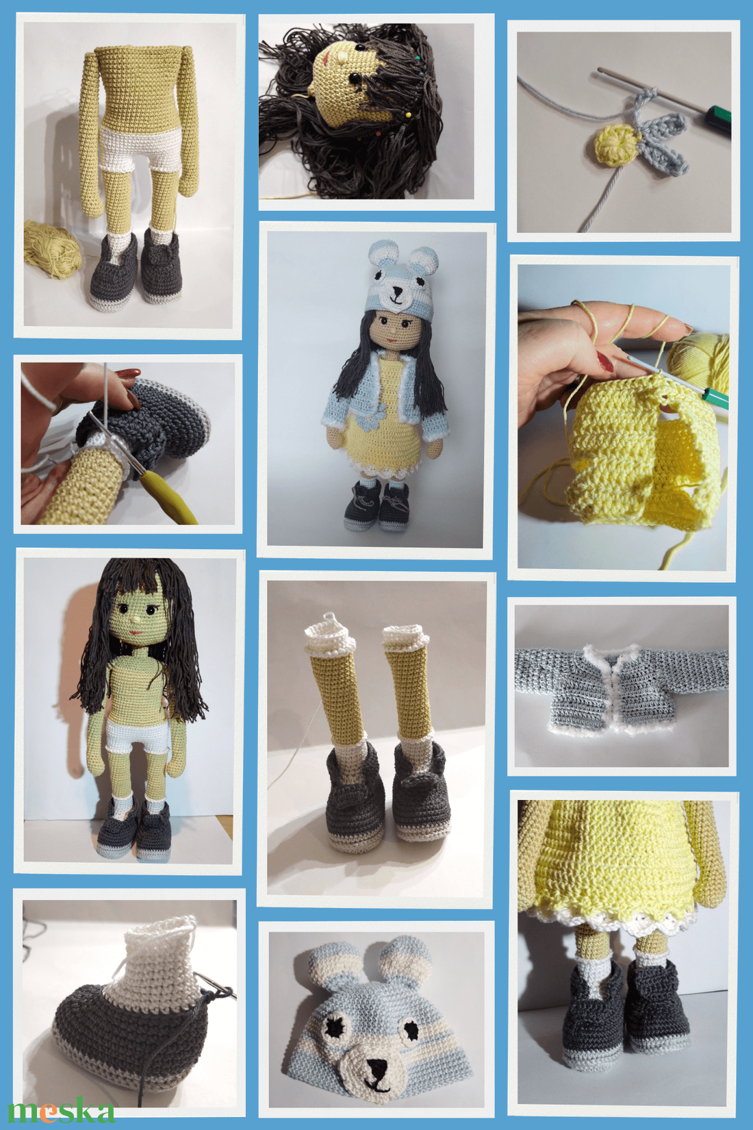 Doroti mintaleírás pdf - diy (csináld magad) - szabásminta, útmutató - horgolási minta - Meska.hu Doroti mintaleírás pdf - diy (csináld magad) - szabásminta, útmutató - horgolási minta - Meska.hu