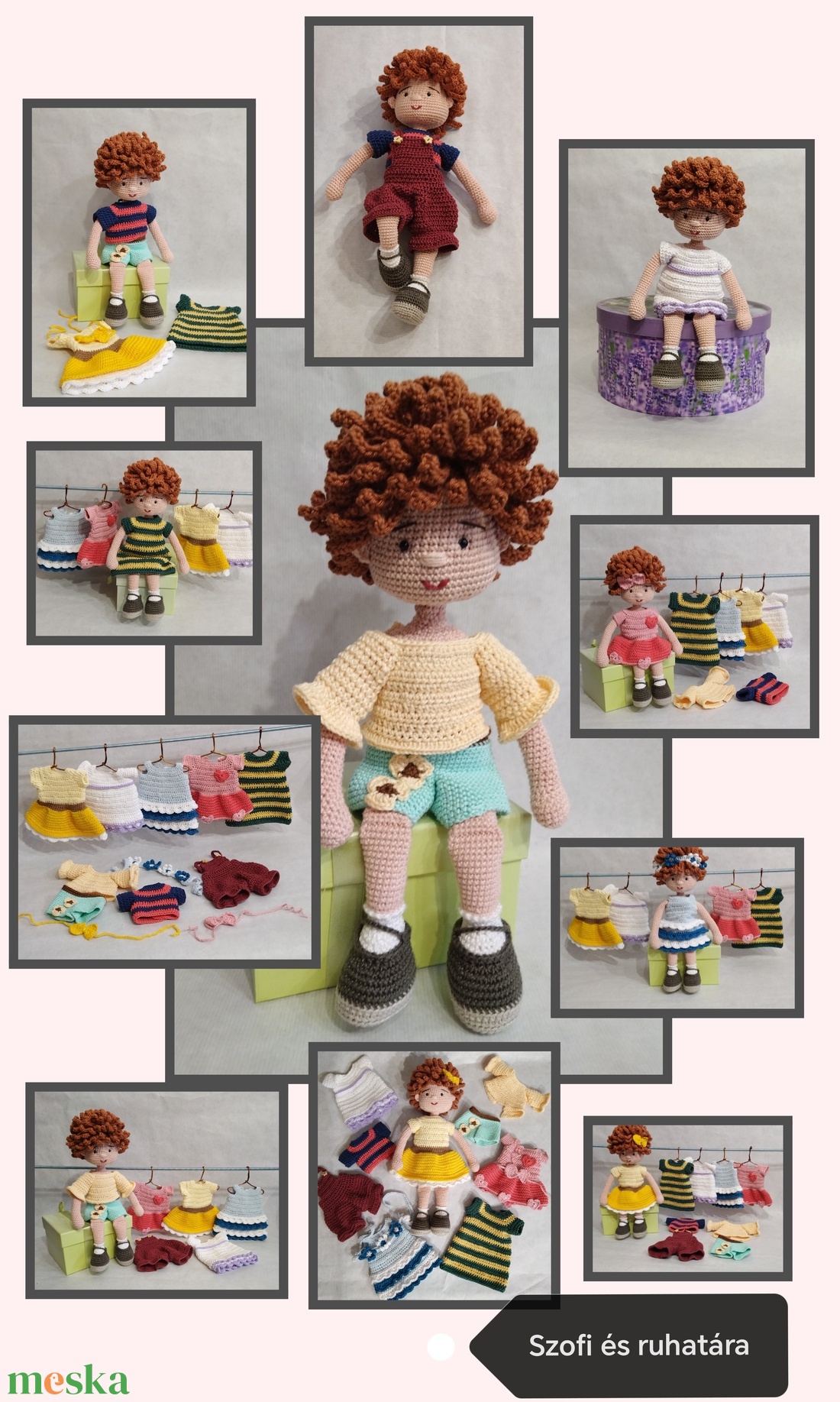 Szofi és ruhatára - diy (csináld magad) - szabásminta, útmutató - horgolási minta - Meska.hu Szofi és ruhatára - diy (csináld magad) - szabásminta, útmutató - horgolási minta - Meska.hu