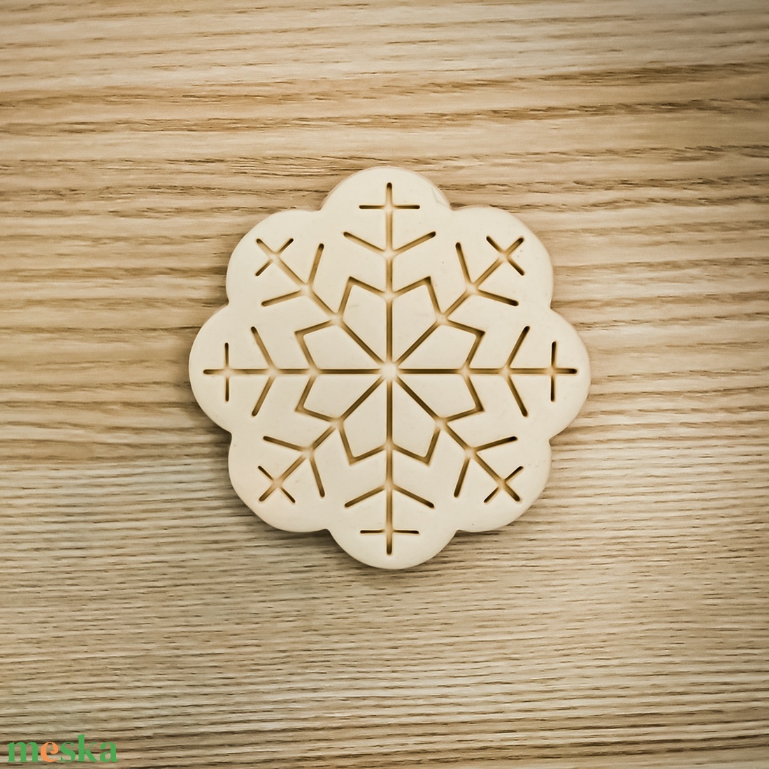 Sütikiszúró - Hópehely - otthon & életmód - konyhafelszerelés, tálalás - sütés, főzés - sütikiszúró - Meska.hu