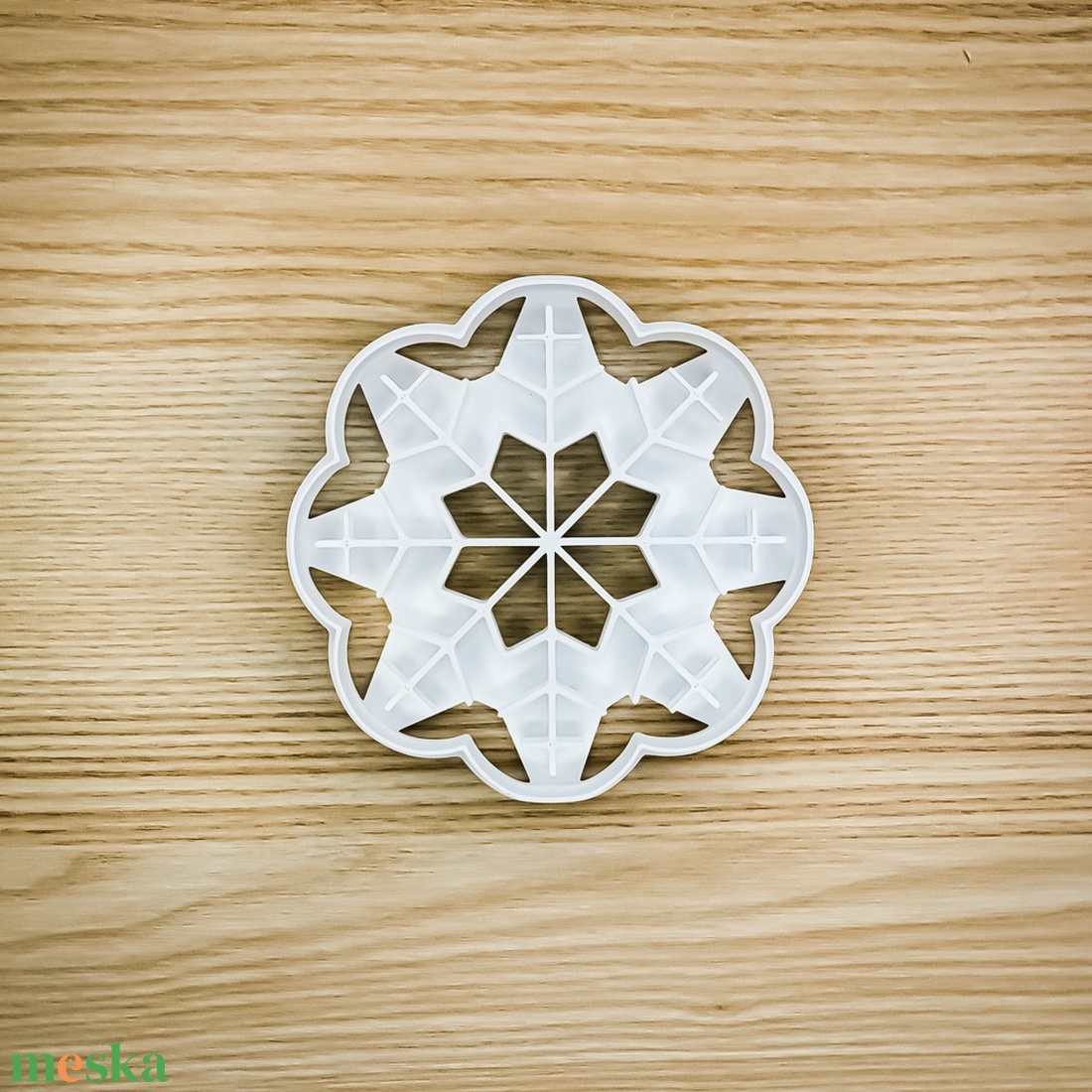 Sütikiszúró - Hópehely - otthon & életmód - konyhafelszerelés, tálalás - sütés, főzés - sütikiszúró - Meska.hu