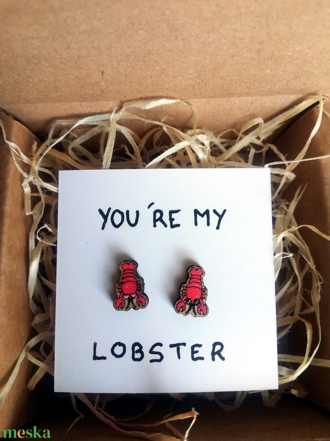 Lobster/homár fülbevaló (Jóbarátok meme) - ékszer - fülbevaló - pötty fülbevaló - Meska.hu Lobster/homár fülbevaló (Jóbarátok meme) - ékszer - fülbevaló - pötty fülbevaló - Meska.hu