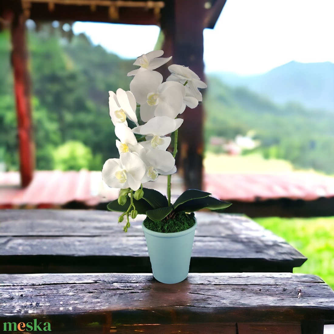 Nagy méretű fehér orchidea OR102FH - otthon & életmód - dekoráció - virágdísz és tartó - csokor & virágdísz - Meska.hu Nagy méretű fehér orchidea OR102FH - otthon & életmód - dekoráció - virágdísz és tartó - csokor & virágdísz - Meska.hu