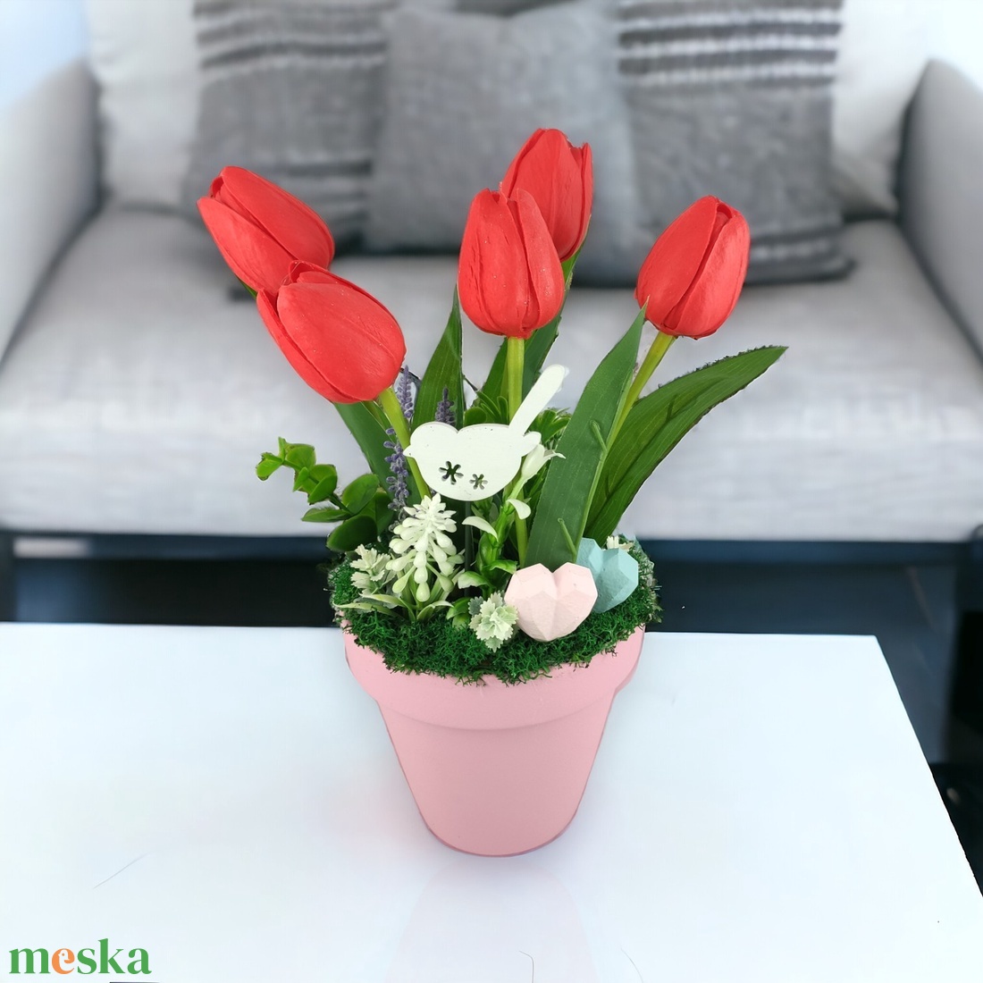 Piros tulipánok kaspóban TUG545PS - otthon & életmód - dekoráció - virágdísz és tartó - csokor & virágdísz - Meska.hu Piros tulipánok kaspóban TUG545PS - otthon & életmód - dekoráció - virágdísz és tartó - csokor & virágdísz - Meska.hu