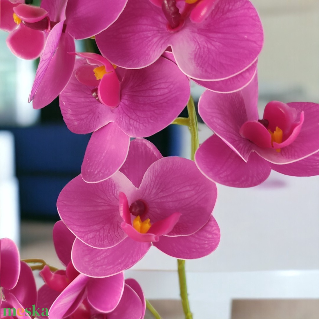 Kisméretű, kétágas ciklámen orchidea ORK219CI - otthon & életmód - dekoráció - virágdísz és tartó - csokor & virágdísz - Meska.hu Kisméretű, kétágas ciklámen orchidea ORK219CI - otthon & életmód - dekoráció - virágdísz és tartó - csokor & virágdísz - Meska.hu