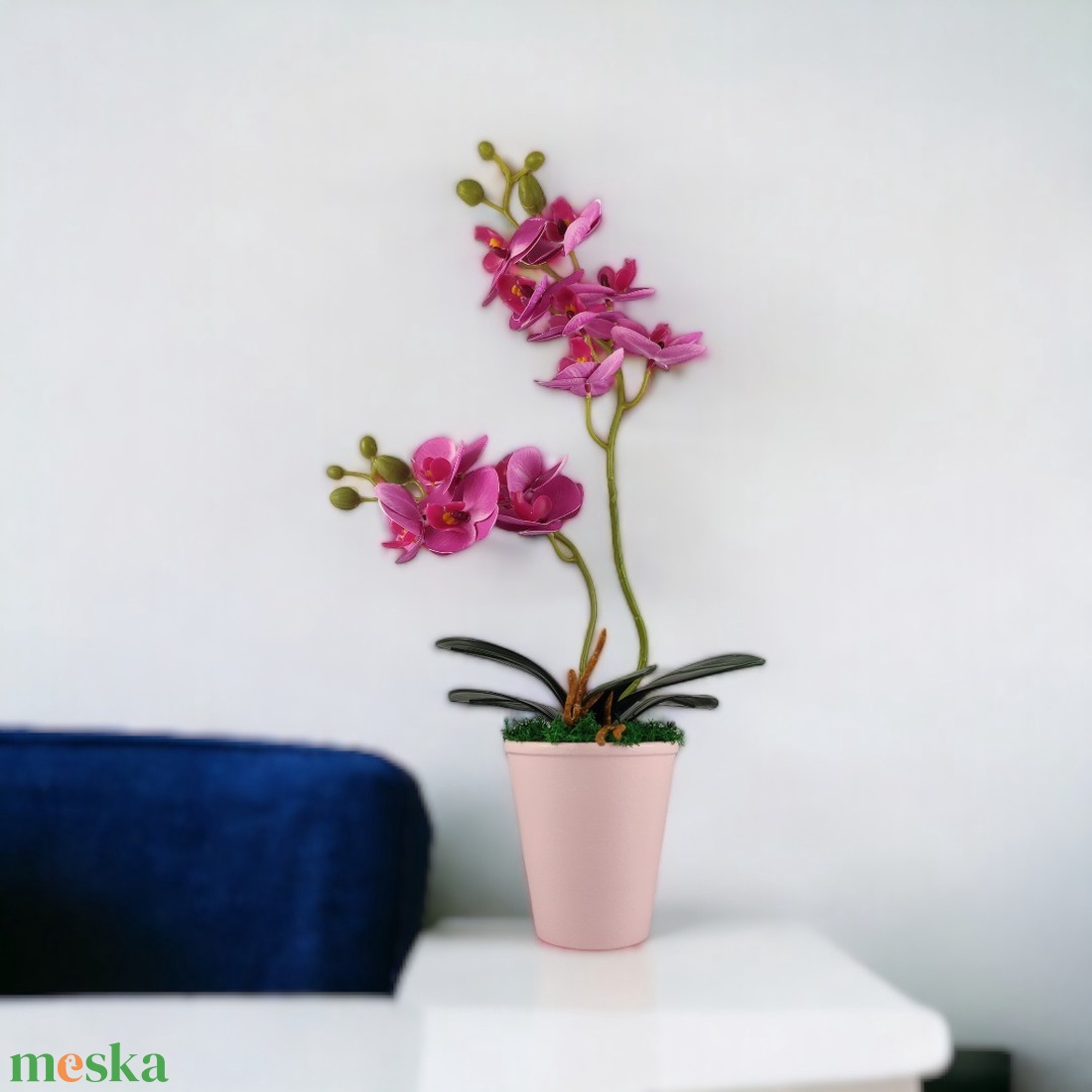 Kisméretű, kétágas ciklámen orchidea ORK219CI - otthon & életmód - dekoráció - virágdísz és tartó - csokor & virágdísz - Meska.hu Kisméretű, kétágas ciklámen orchidea ORK219CI - otthon & életmód - dekoráció - virágdísz és tartó - csokor & virágdísz - Meska.hu