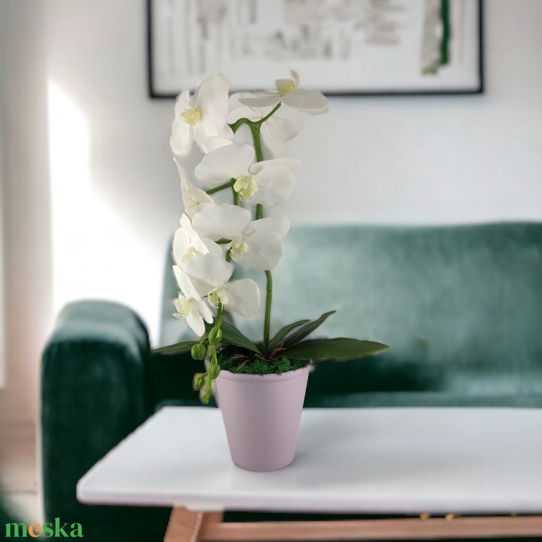Nagy méretű élethű fehér orchidea OR110FH - otthon & életmód - dekoráció - virágdísz és tartó - csokor & virágdísz - Meska.hu Nagy méretű élethű fehér orchidea OR110FH - otthon & életmód - dekoráció - virágdísz és tartó - csokor & virágdísz - Meska.hu