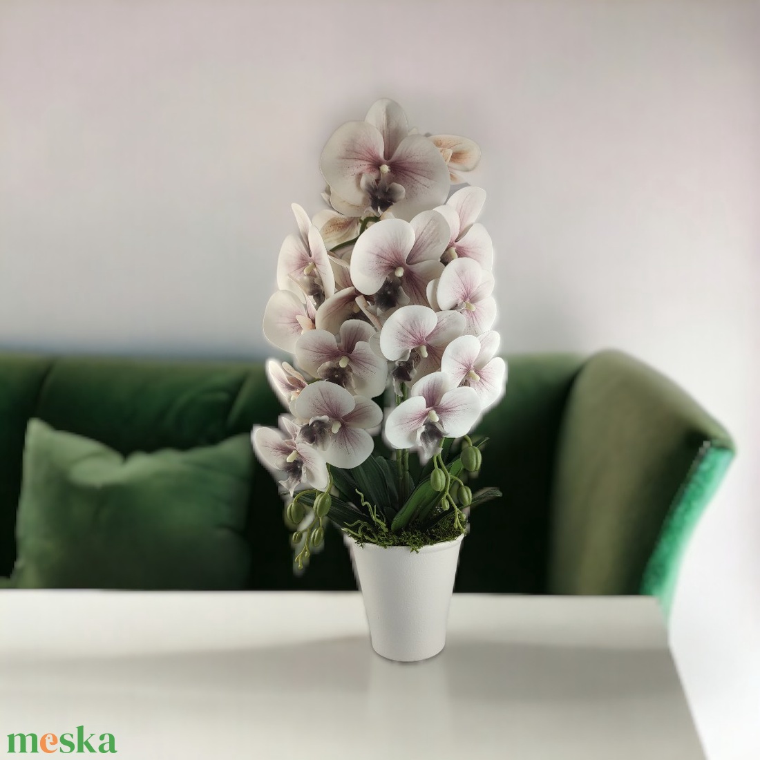 Nagyméretű kétszálas hamvas mályva cirmos orchidea OR211FHMA - otthon & életmód - dekoráció - virágdísz és tartó - csokor & virágdísz - Meska.hu Nagyméretű kétszálas hamvas mályva cirmos orchidea OR211FHMA - otthon & életmód - dekoráció - virágdísz és tartó - csokor & virágdísz - Meska.hu