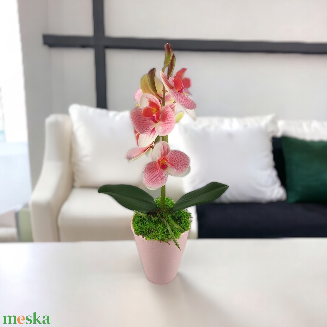 Rózsaszín, fehér mini orchidea pasztellszínű agyagkaspóban ORM115RSFH - otthon & életmód - dekoráció - virágdísz és tartó - csokor & virágdísz - Meska.hu Rózsaszín, fehér mini orchidea pasztellszínű agyagkaspóban ORM115RSFH - otthon & életmód - dekoráció - virágdísz és tartó - csokor & virágdísz - Meska.hu