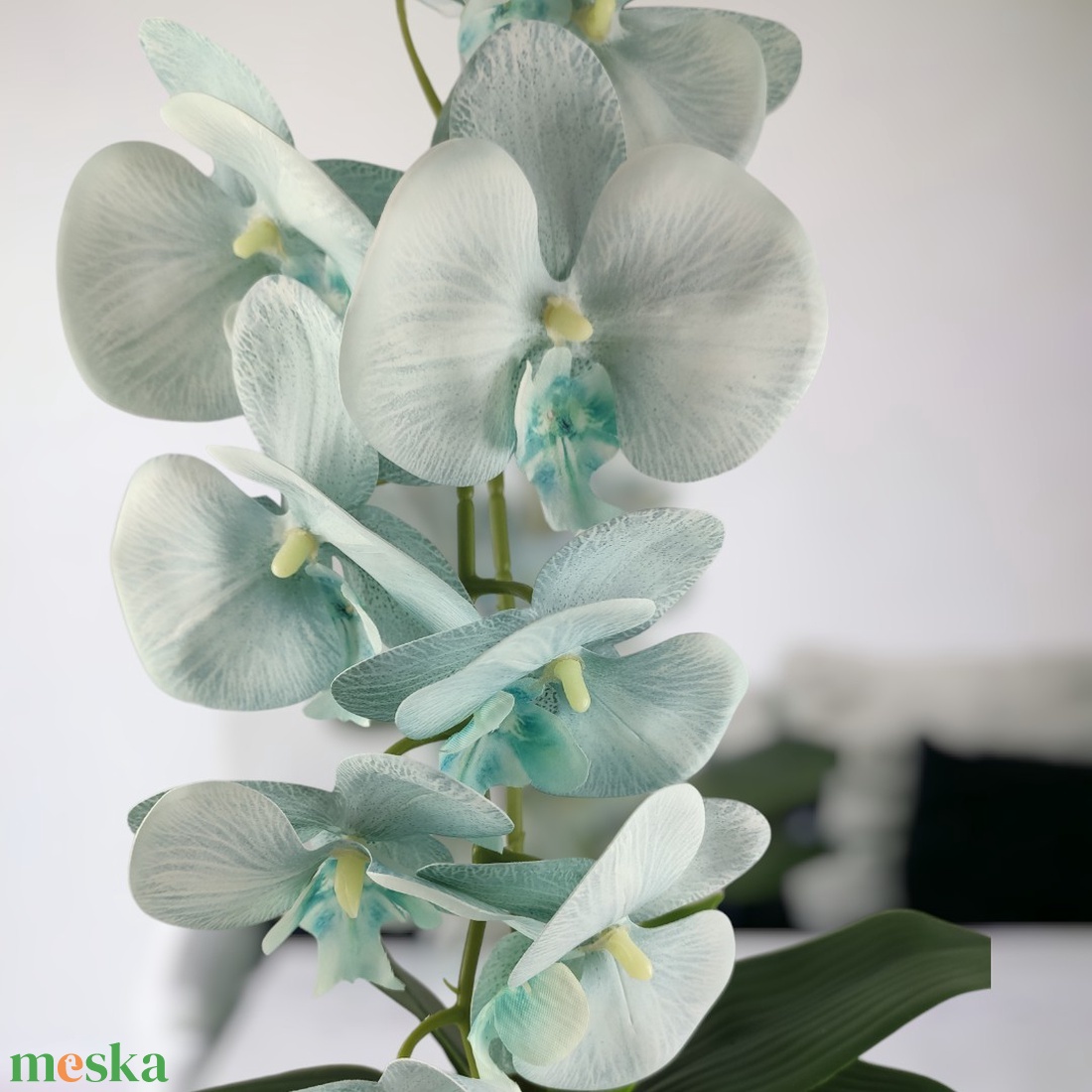 Nagy méretű élethű halvány kék orchidea OR117KE - otthon & életmód - dekoráció - virágdísz és tartó - csokor & virágdísz - Meska.hu Nagy méretű élethű halvány kék orchidea OR117KE - otthon & életmód - dekoráció - virágdísz és tartó - csokor & virágdísz - Meska.hu