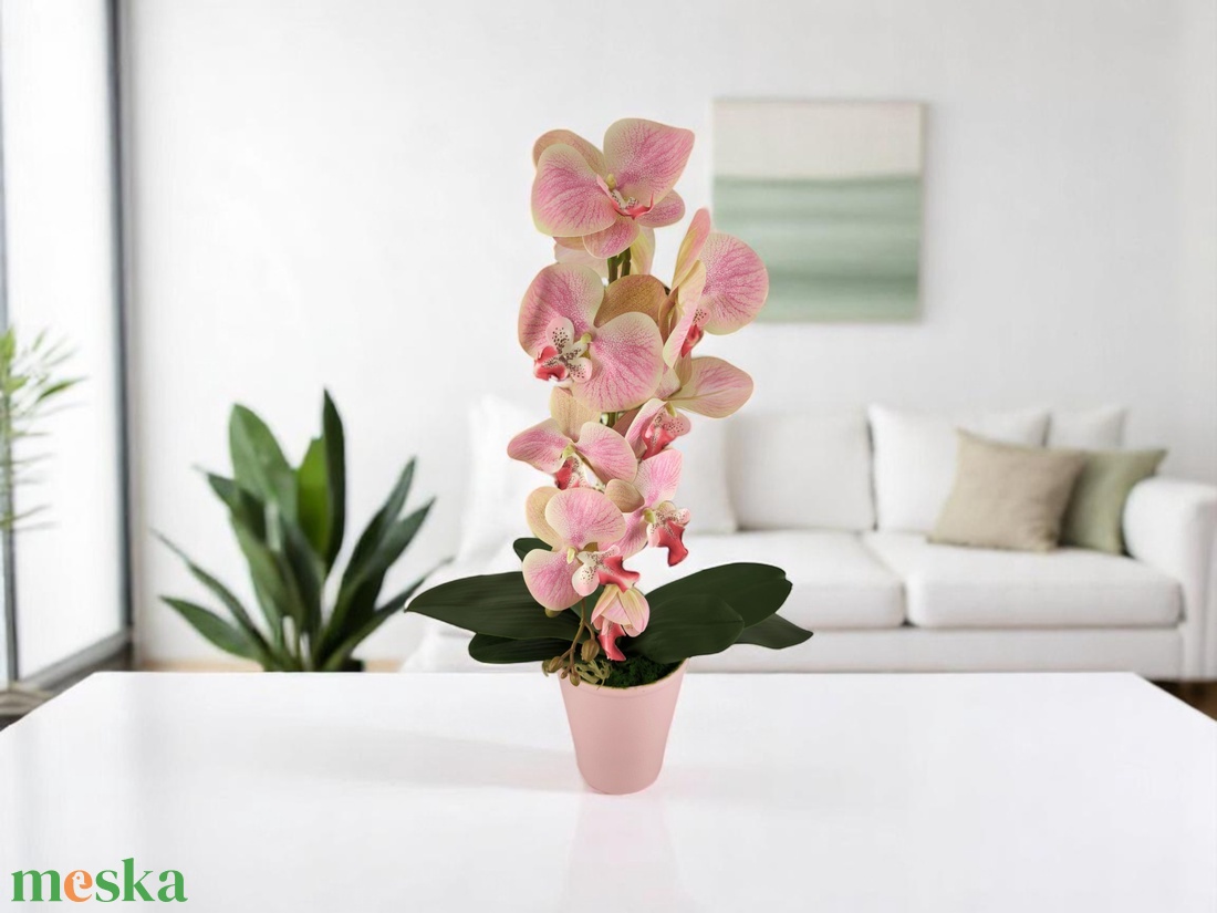 Rózsaszín nagyméretű egyszálas élethű orchidea OR121RS - otthon & életmód - dekoráció - virágdísz és tartó - csokor & virágdísz - Meska.hu Rózsaszín nagyméretű egyszálas élethű orchidea OR121RS - otthon & életmód - dekoráció - virágdísz és tartó - csokor & virágdísz - Meska.hu