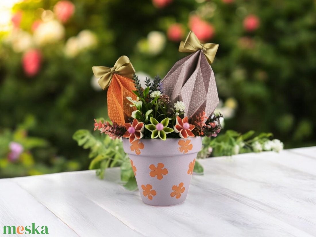 Húsvéti asztaldísz HUA104 - otthon & életmód - dekoráció - asztal és polc dekoráció - asztaldísz - Meska.hu