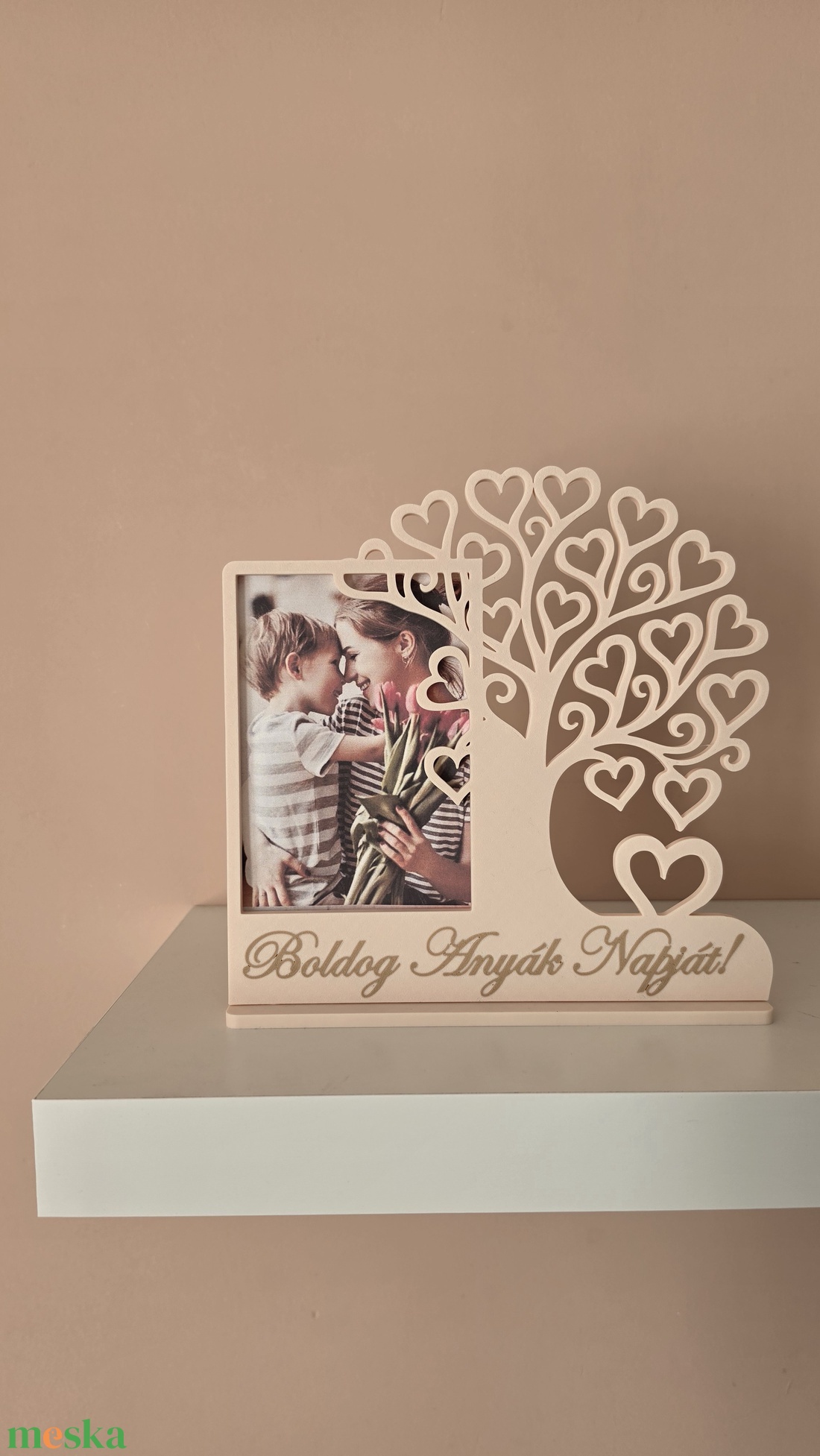 Egyedi Anyák napi képkeret (9x13 cm-es fotóhoz) - otthon & életmód - dekoráció - kép & falikép - képkeret - Meska.hu