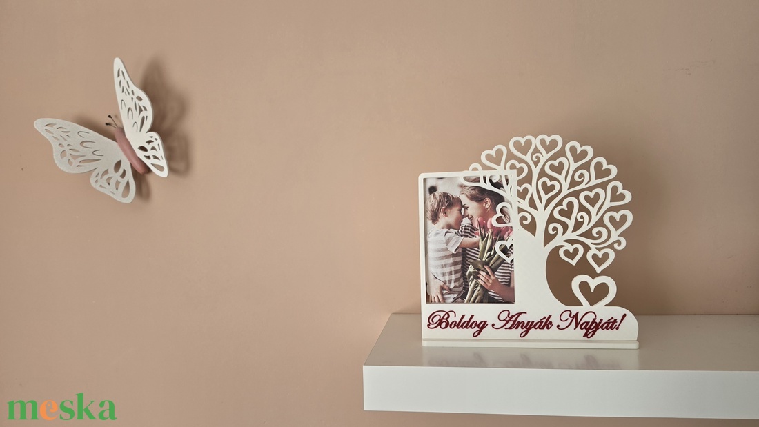 Egyedi Anyák napi képkeret (9x13 cm-es fotóhoz) - otthon & életmód - dekoráció - kép & falikép - képkeret - Meska.hu