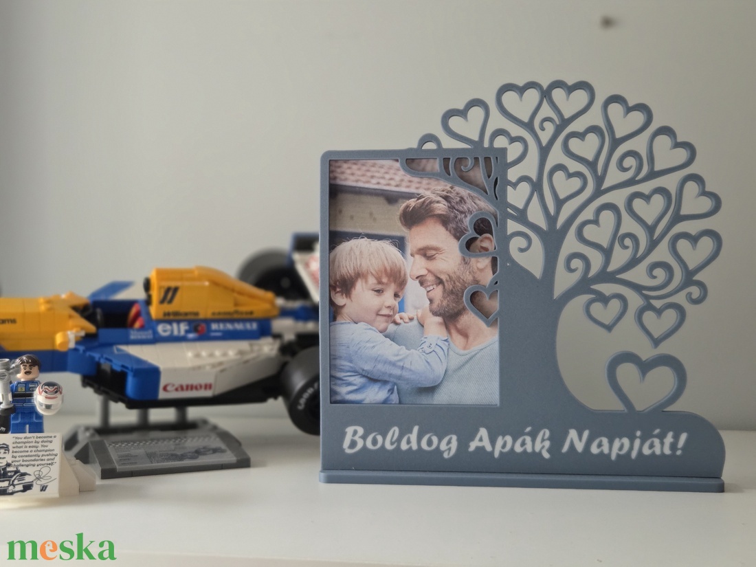 Egyedi Apák napi képkeret (9x13 cm-es fotóhoz) - otthon & életmód - dekoráció - kép & falikép - képkeret - Meska.hu