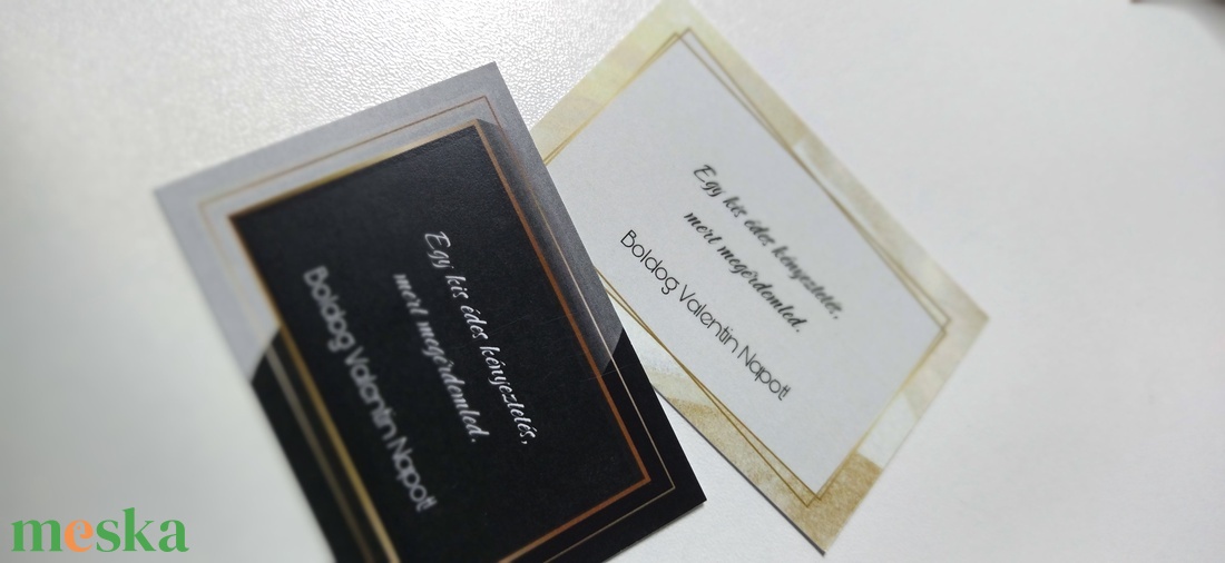 Egyedi kísérőkártya - diy (csináld magad) - egységcsomag - Meska.hu