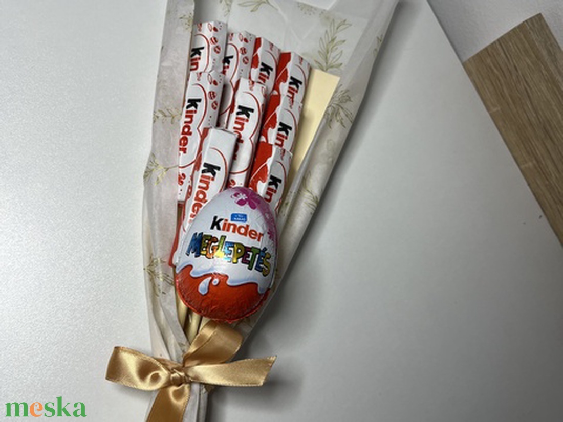 Ehető Kinder csokor különleges ajándék kicsiknek és nagyoknak! - diy (csináld magad) - egységcsomag - Meska.hu Ehető Kinder csokor különleges ajándék kicsiknek és nagyoknak! - diy (csináld magad) - egységcsomag - Meska.hu
