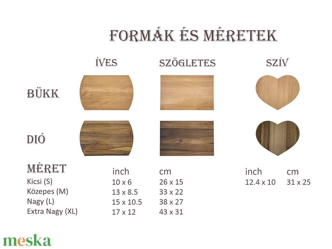 Vágódeszka  Koszorú Minta  - otthon & életmód - konyhafelszerelés, tálalás - sütés, főzés - vágódeszka - Meska.hu