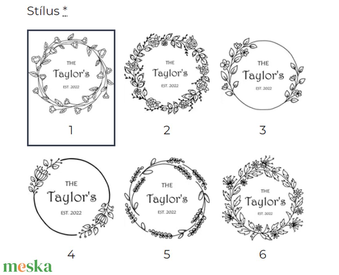 Vágódeszka  Koszorú Minta  - otthon & életmód - konyhafelszerelés, tálalás - sütés, főzés - vágódeszka - Meska.hu