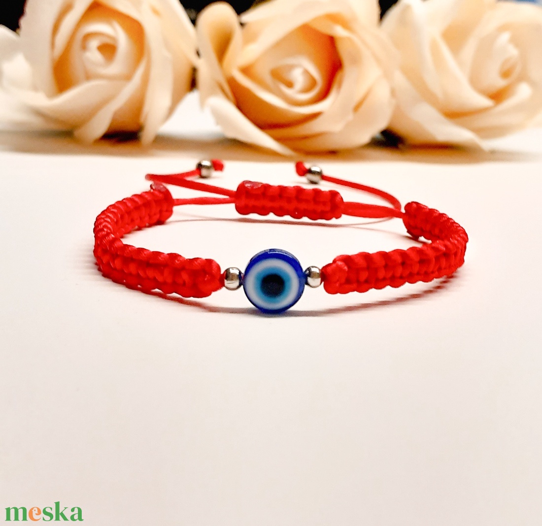 Védelmező Evil Eye állítható karkötő - ékszer - karkötő - gyöngyös karkötő - Meska.hu Védelmező Evil Eye állítható karkötő - ékszer - karkötő - gyöngyös karkötő - Meska.hu