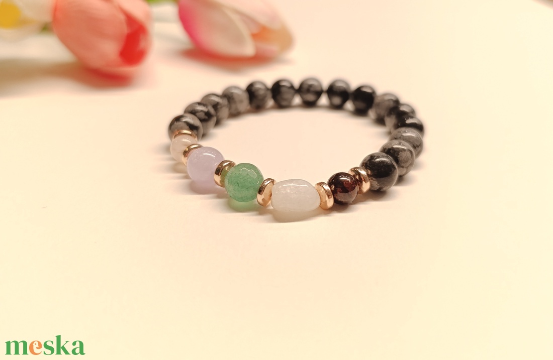 Női erő ásványkarkötő  - ékszer - karkötő - ásványkarkötő - Meska.hu