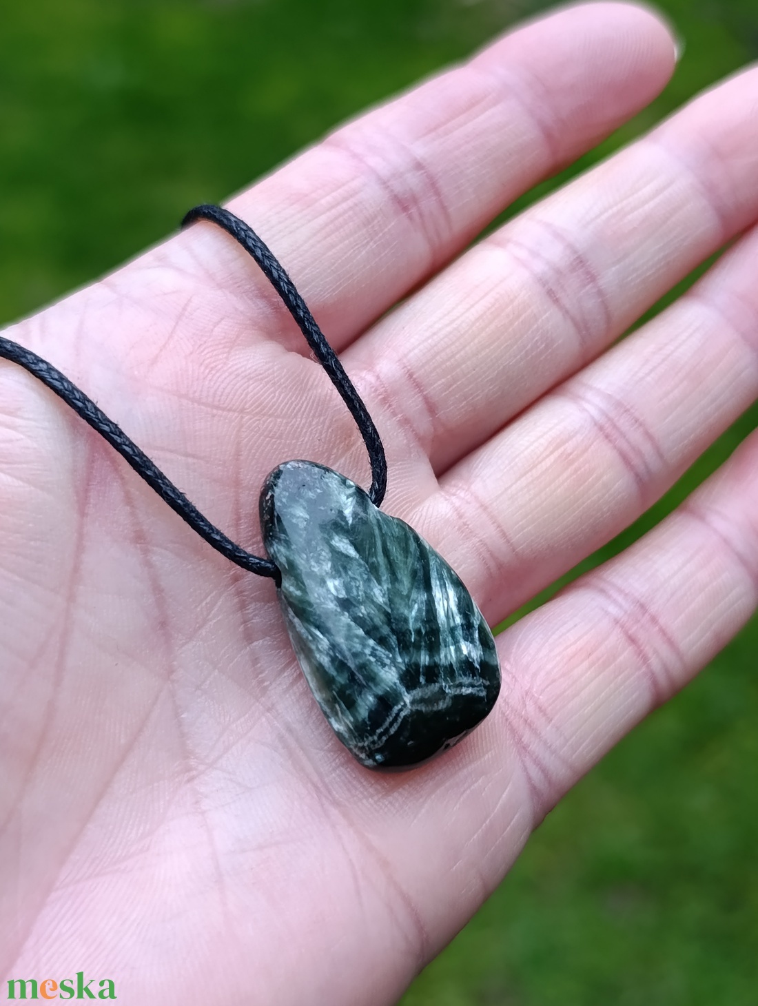 Szerafinit nyaklánc � angyali kapcsolódás és szívből fakadó belső béke - ékszer - nyaklánc - medálos nyaklánc - Meska.hu