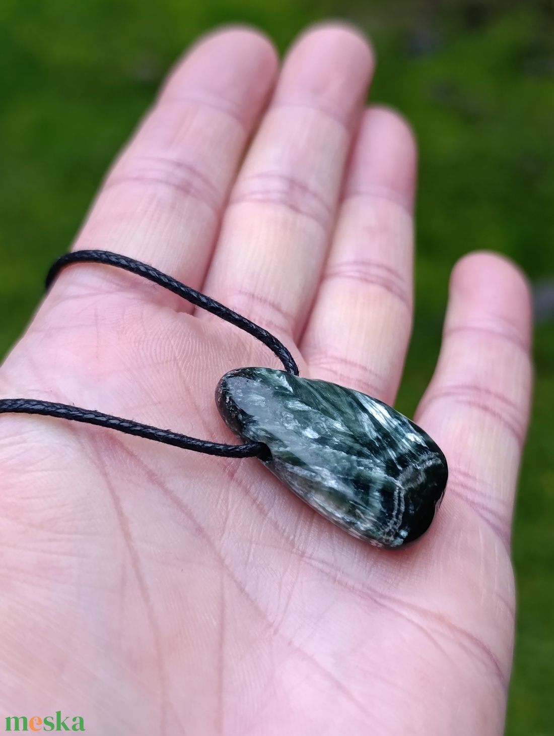 Szerafinit nyaklánc � angyali kapcsolódás és szívből fakadó belső béke - ékszer - nyaklánc - medálos nyaklánc - Meska.hu