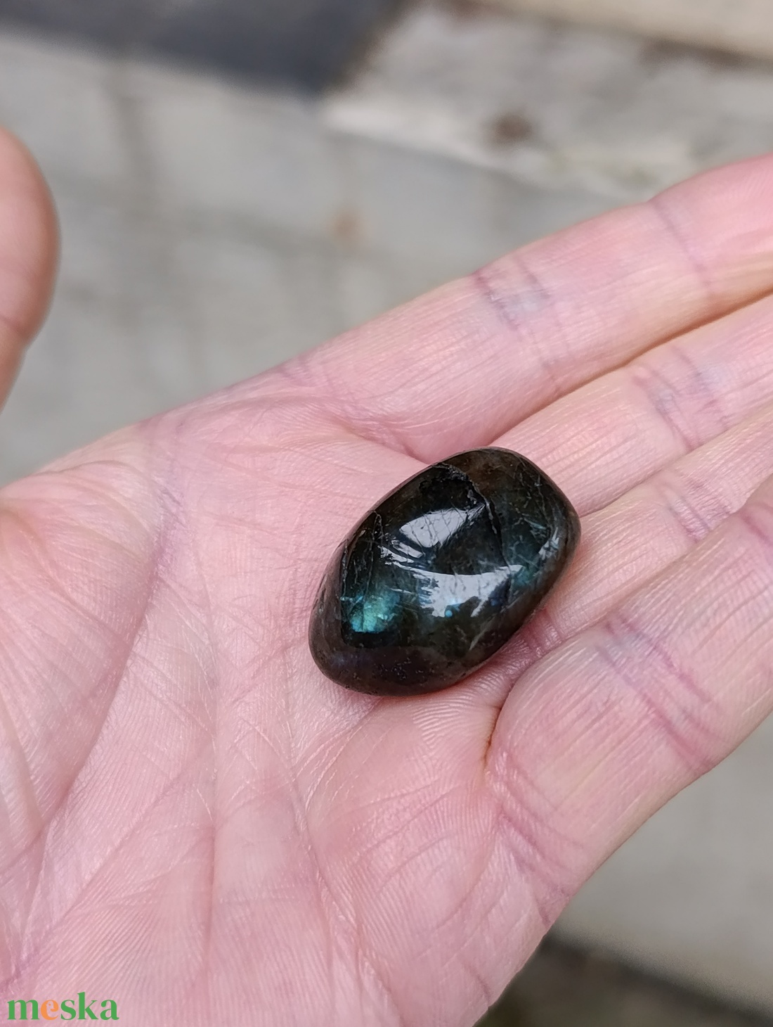 Labradorit marokkő - kellékek & szerszámok - ásvány alapanyag - marokkő - Meska.hu