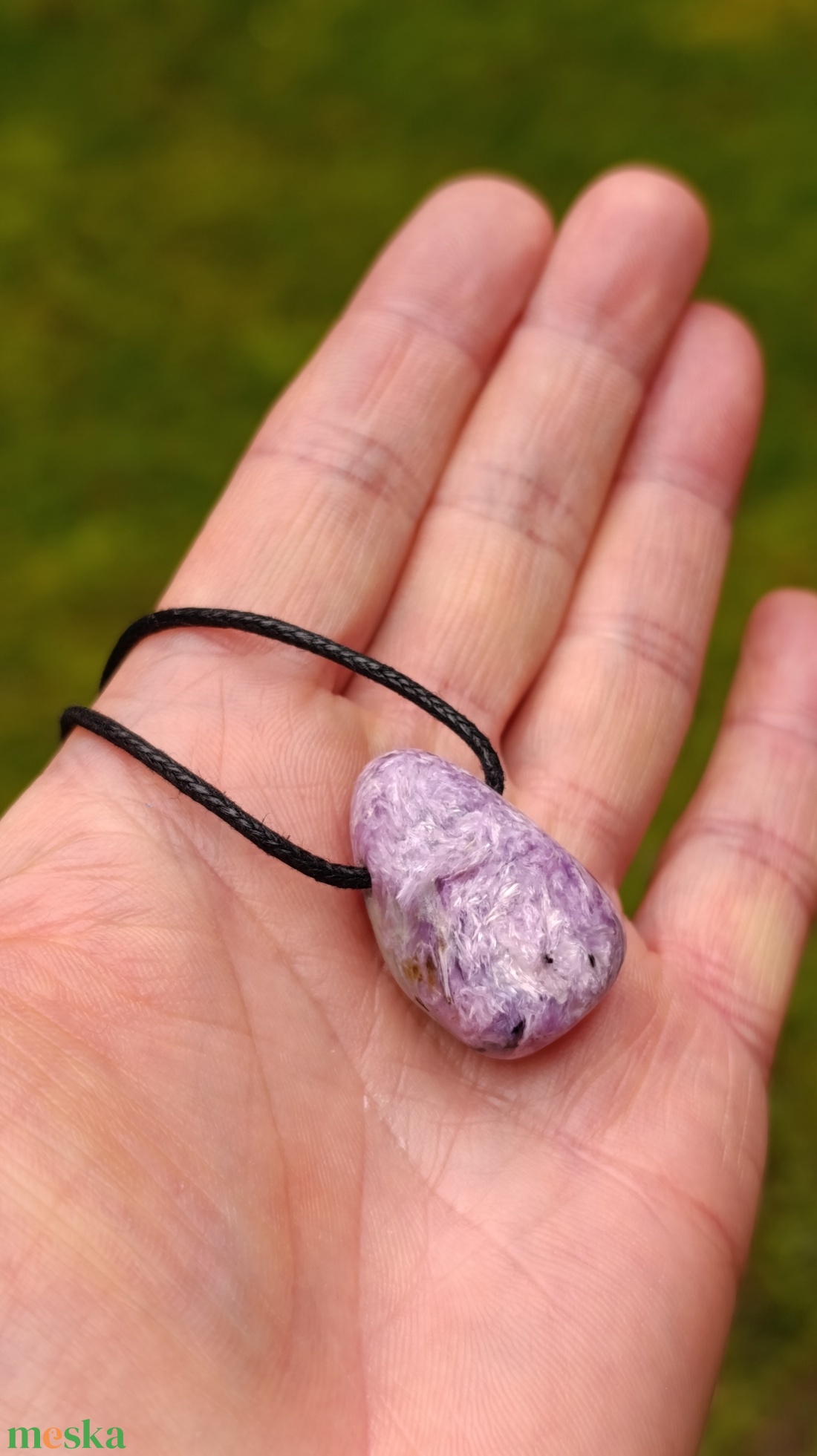 Csaroit nyaklánc - belső átalakulás és lelki erő - ékszer - nyaklánc - hosszú nyaklánc - Meska.hu