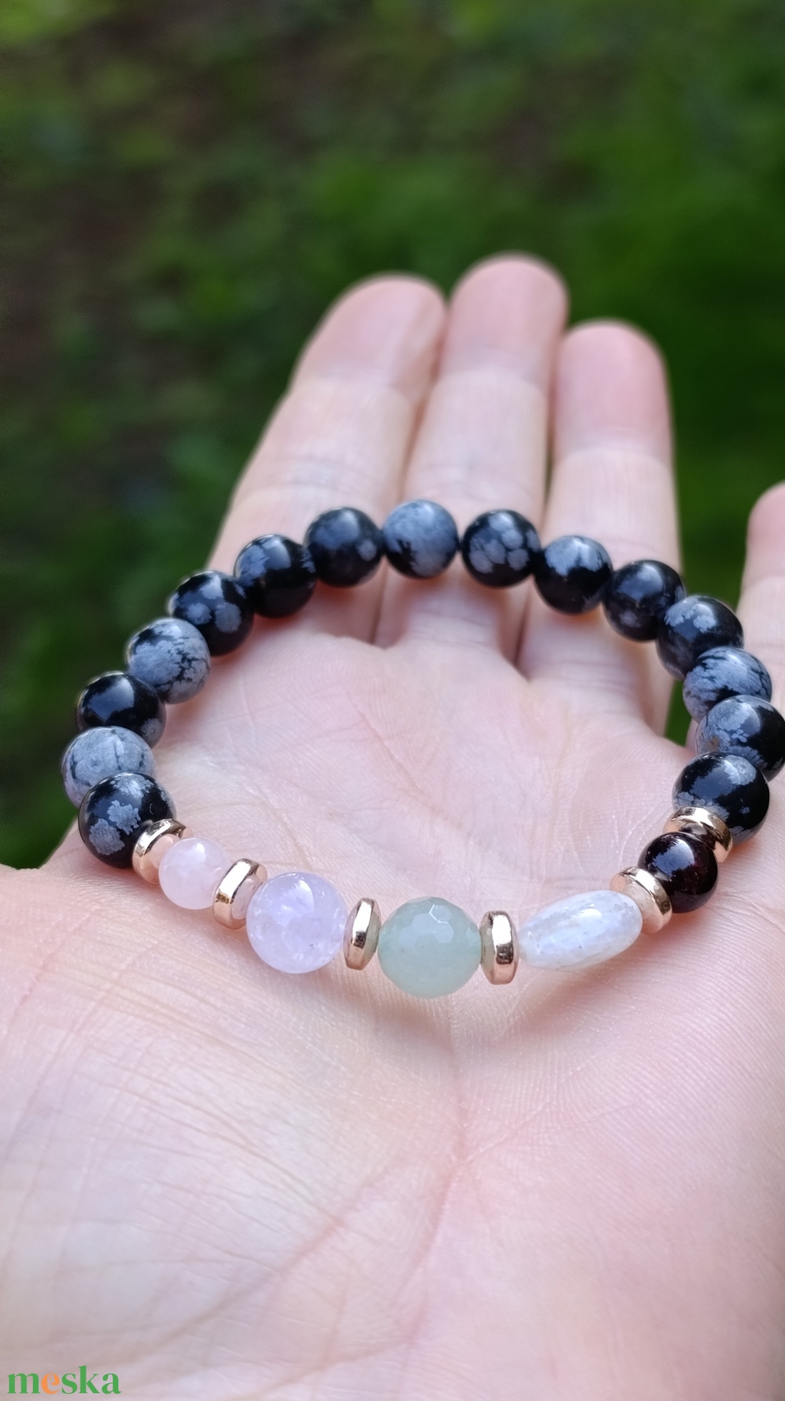 Női erő ásványkarkötő  - ékszer - karkötő - ásványkarkötő - Meska.hu
