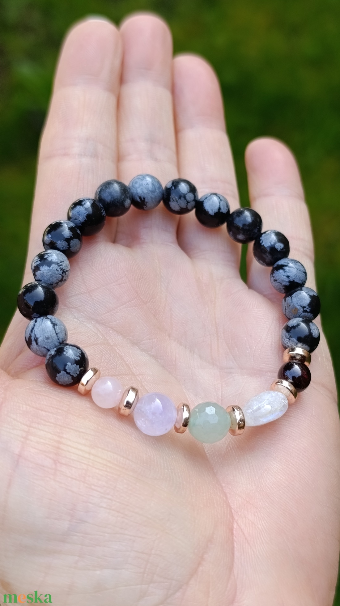 Női erő ásványkarkötő  - ékszer - karkötő - ásványkarkötő - Meska.hu