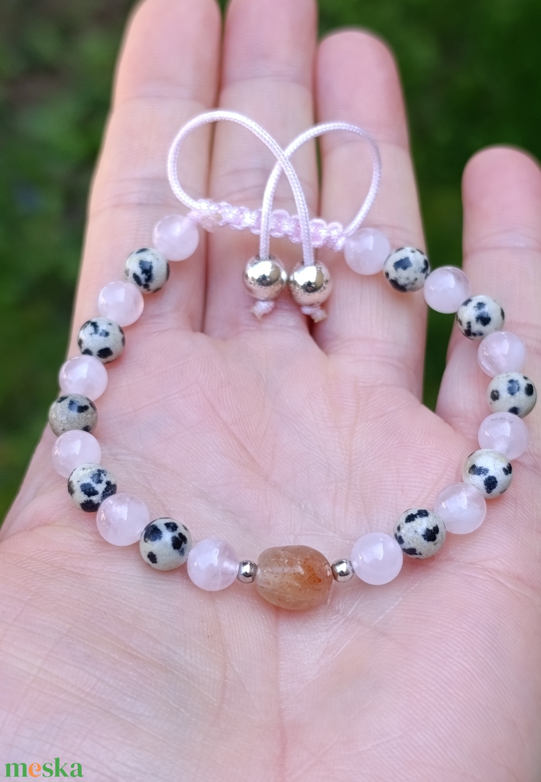 3 darabos szett dalmata jáspissal - ékszer - ékszerszett - Meska.hu