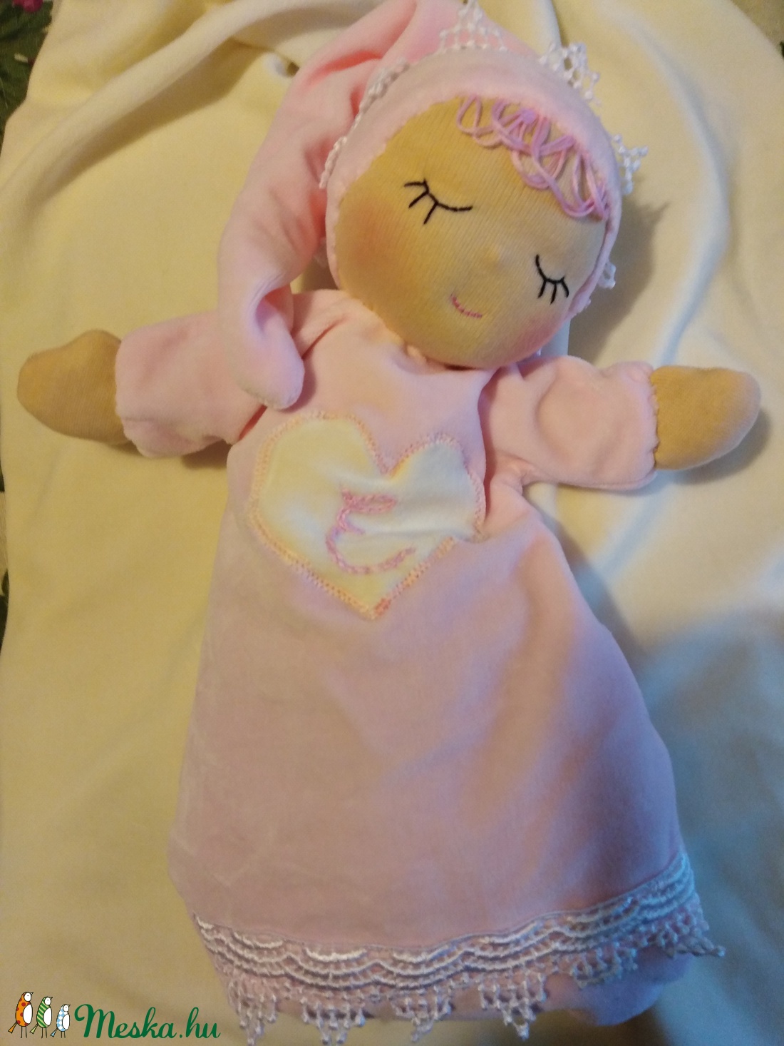 Csipkerózsi alvó baba - játék & sport - baba & babaház - baba - Meska.hu