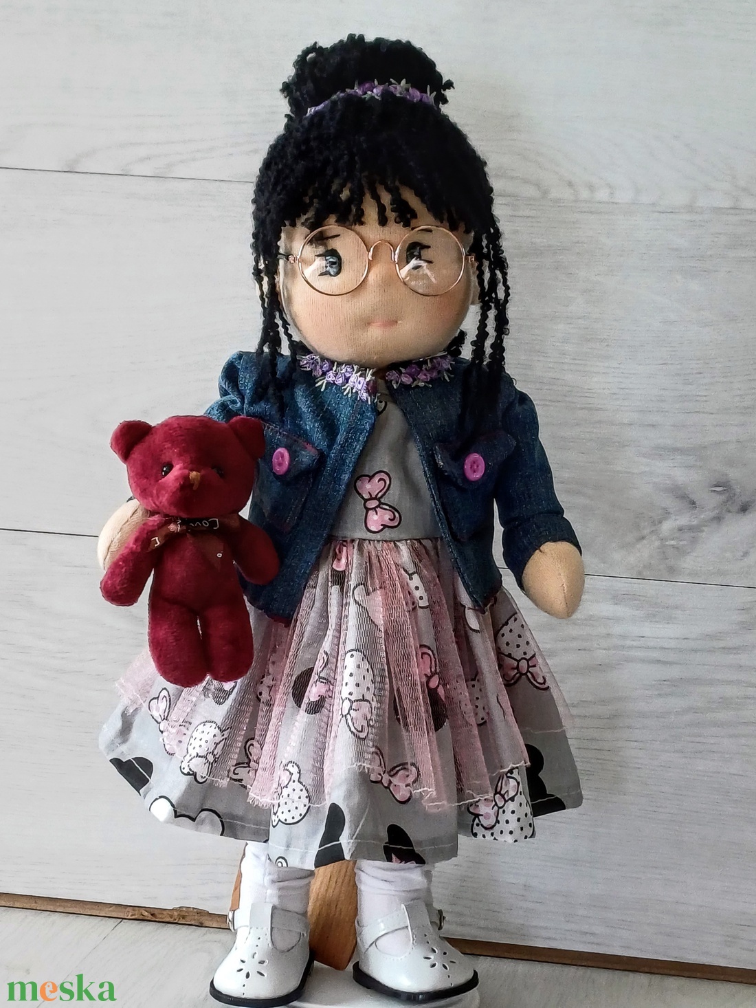 Rozi baba - játék & sport - baba & babaház - öltöztethető baba - Meska.hu