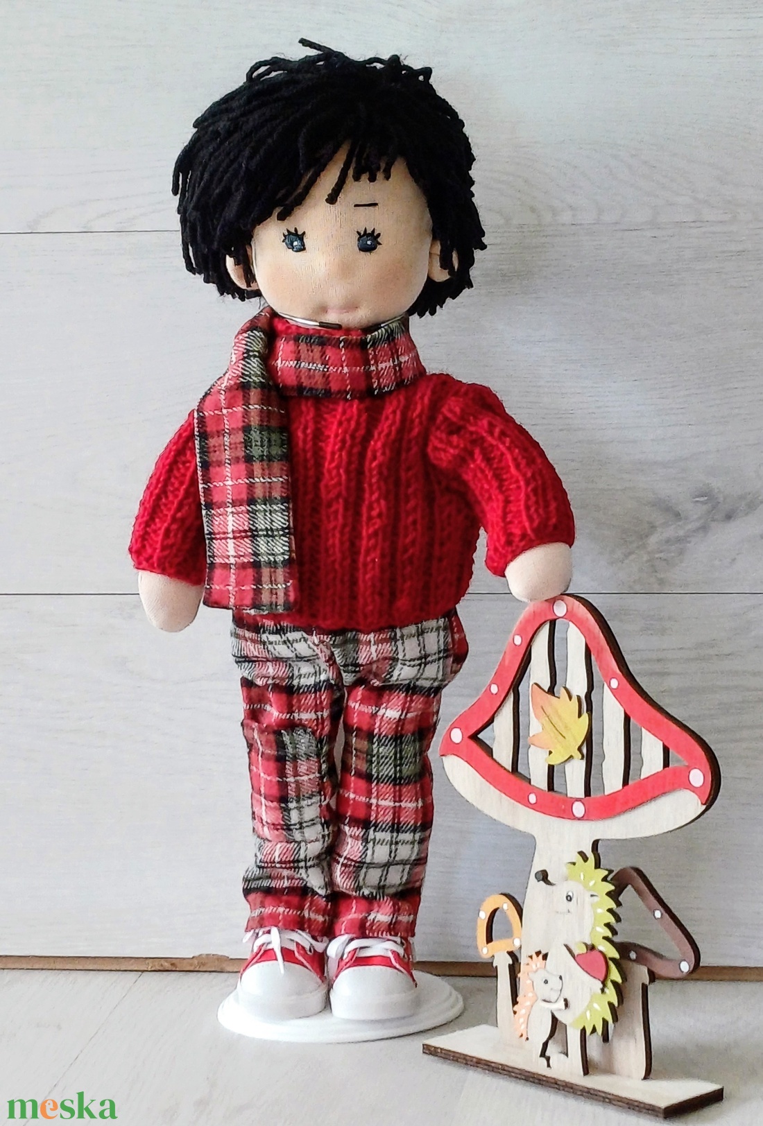 Botond - játék & sport - baba & babaház - öltöztethető baba - Meska.hu