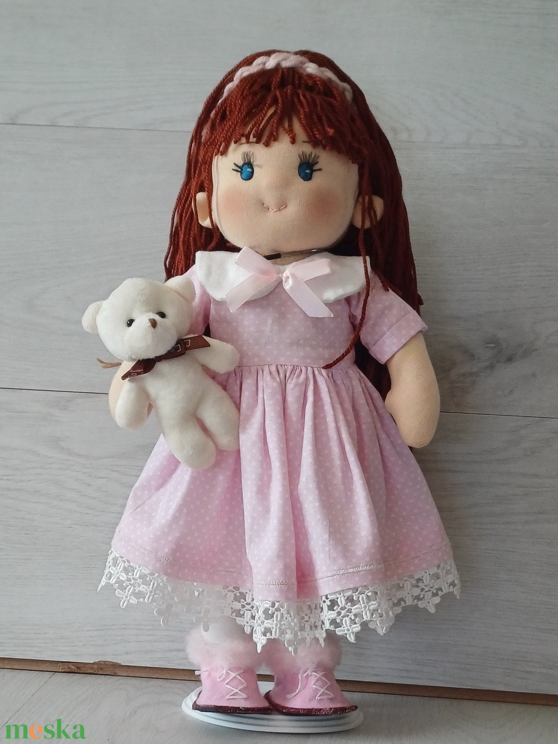 Viki baba - játék & sport - baba & babaház - öltöztethető baba - Meska.hu